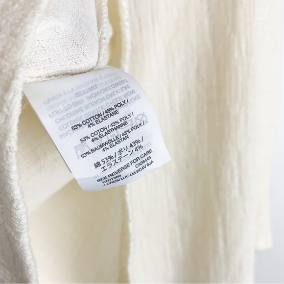 Madewell Ivory Cold Shoulder Top Sz S - Picture 8 of 8